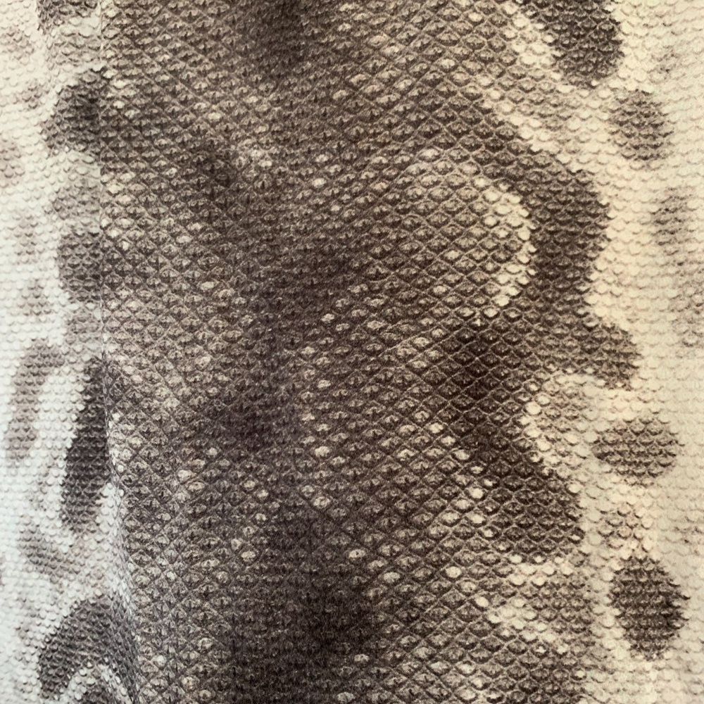 Authentic Gucci Silk Python Print T-Shirt, Sz L - image 5